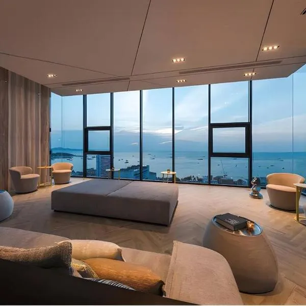 Sea View Condo 29F Central Pattaya & Rooftop Pool, ξενοδοχείο στην Κεντρική Πατάγια