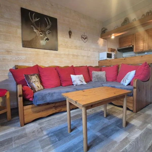 Appartement familial au Revard Vue imprenable et accès direct aux pistes, hotel en Montcel