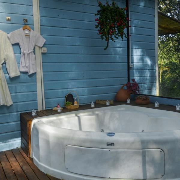 Refugio confortavel na Cabana Gold em Linha Nova RS - Foto 5