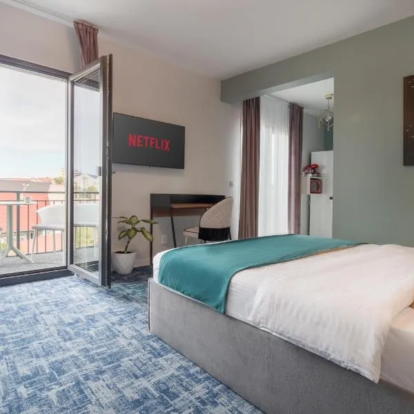 Oradea में, होटल Aparthotel Aria Boutique