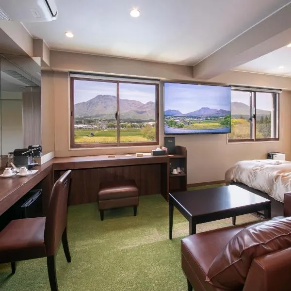ホテルサンクラウン大阿蘇suncrown温泉は無いけど優雅に過ごせる, hotel v destinaci Aso