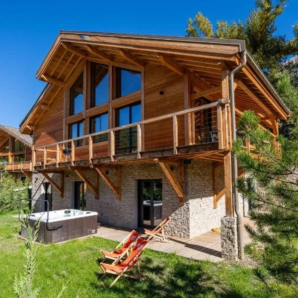 브리앙송에 위치한 호텔 Chalet For Friends Luxe et Spa