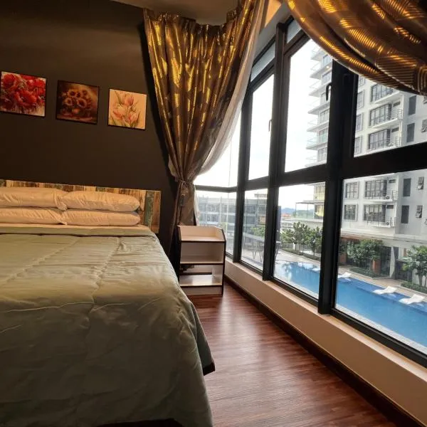 K AVENUE - 2 Bedroom with Privacy Balcony by Akinabalu Family Homestay, hotel v destinaci Donggongon