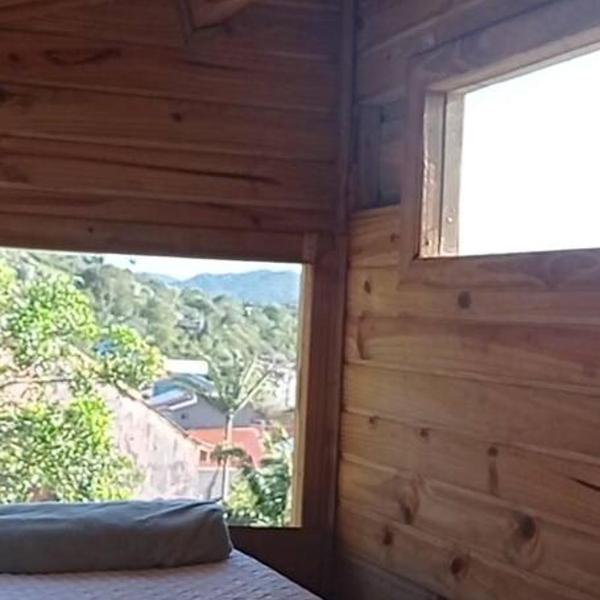 Chalé com banheira até 3 pessoas temporada vista mar floripa - Foto 4
