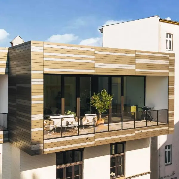 RR - Penthouse - Luxe 105 qm - Central - WIFI, hotel v destinaci Magdeburk