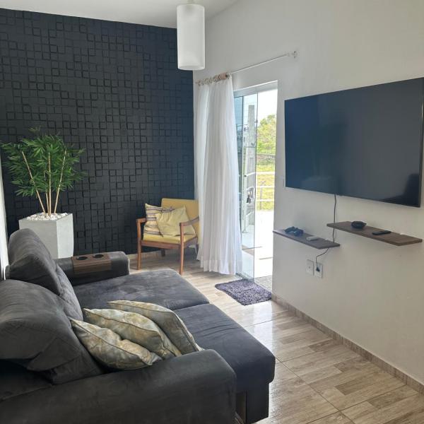Casa em Florianópolis no bairro de Canasvieiras com sacada e churrasqueira!