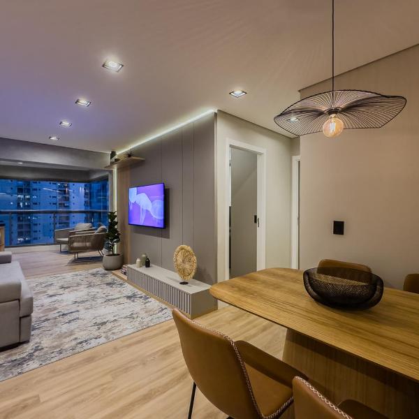 New Brooklin 67m2 - 2 Quartos, Garagem, Rooftop - Aeroporto e Consulado