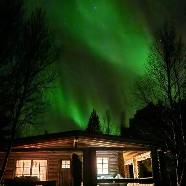 Hillavilla in the shores of lake Inari, hotel in Inari