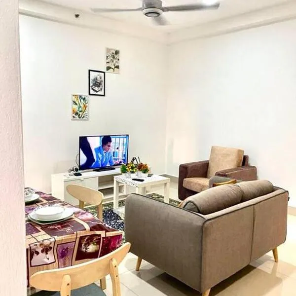 Cozy Shaftsbury Netflix tv box pakin wifi king bed netflix wifi free parking 1116, hotel di Cyberjaya