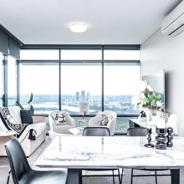 High-Rise with Park View in Sydney Olympic Park, hotel v destinaci Sydney