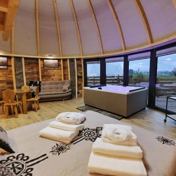 Tatry Mountain Glamp z jacuzzi, hotel v Zakopaném