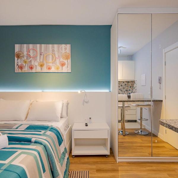 Studio com 1 Cama de Casal e 1 Solteiro - ECO0509 - Foto 4