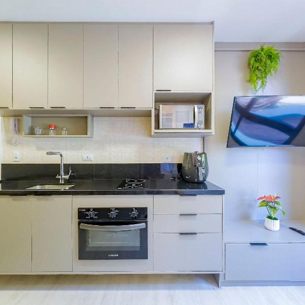 Apartamento de 1 Quarto Com Vaga - FAI0301