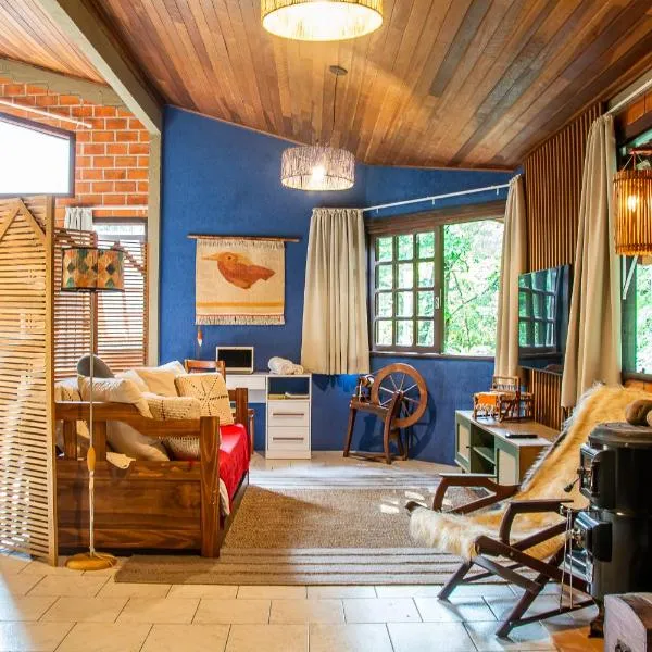 Refúgio na natureza Casa do Tecelão, hotel em Curitiba