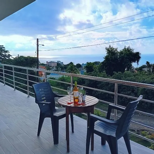 Serenity Seaview Suite, hotel in Anse La Raye
