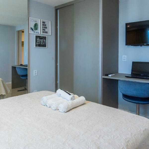Flat Quarto e Sala, 400 metros da Praia de Boa Viagem, com Piscina, Wi-Fi 220Mbps - Foto 2