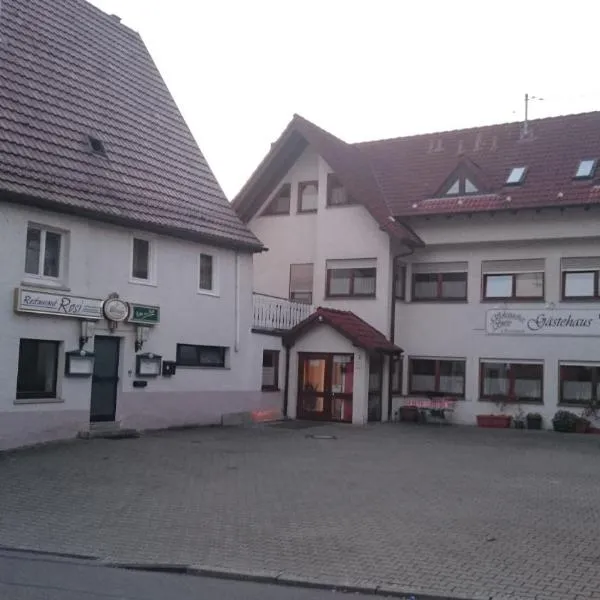 Schozacher Stüble, hotel v destinaci Talheim