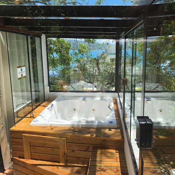 Chalé 9 com Jacuzzi na Morada do Ganso