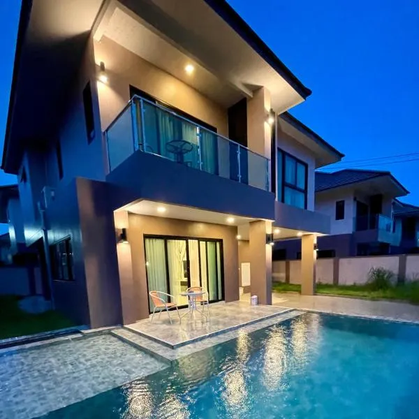 蓝精灵The Smurfs Smurfs Villa Holiday Home, hotel v destinaci Pattaya South