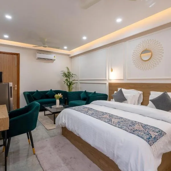 White Moon Apartments, hotell i Gurgaon