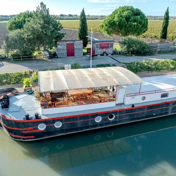 PENICHE FARNIENTE CLIMATISEE - Aux Portes de la Camargue, hotel v destinaci Bellegarde