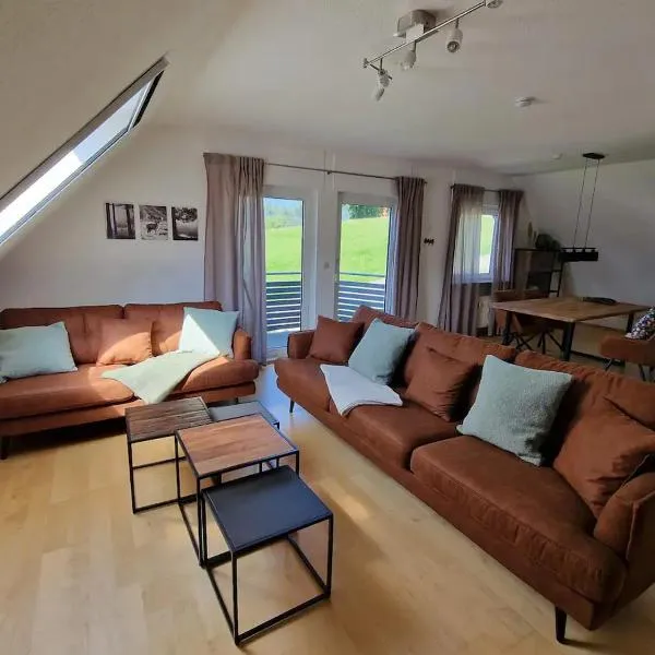 Moderne, ruhige Ferienwohnung Heselbach, hotel in Klosterreichenbach