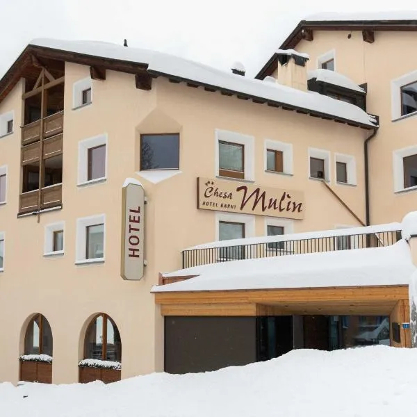 Hotel Garni Chesa Mulin, hotel v destinaci Pontresina