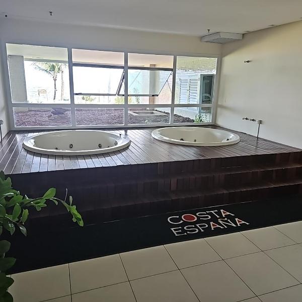 Ap70 m2 condomínio luxo Costa Espanha- Salvador- pré Carnaval -Réveillon em praia exclusiva- Vista Mar - Foto 3