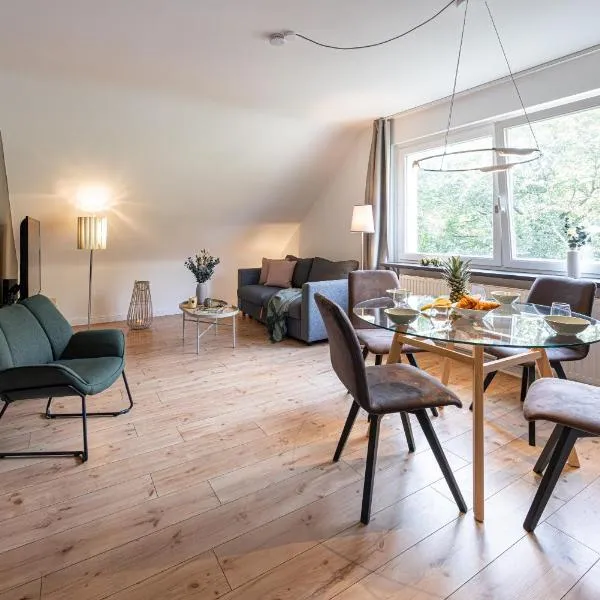 have-a-nice-Stay - U-Bahn nach Hamburg 150m- Bäcker & Restaurants 200m - Lidl 800m - Zentrum 1,5km, hotell sihtkohas Ahrensburg