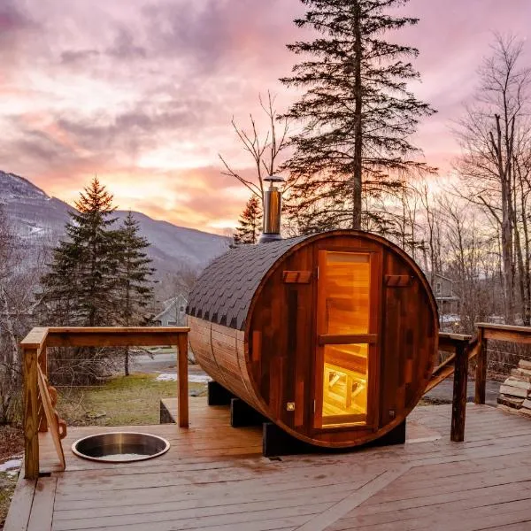 Hunter Haven - Luxury Cabin Near Mountain Ski Resort, hotel in Lanesville