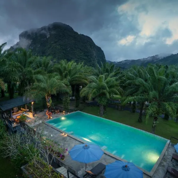 Krabi Green Hill Pool Villas, hotel in Ban Nong Thale