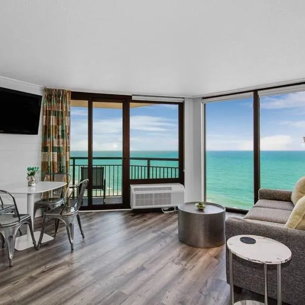 Enjoy Luxurious Oceanfront King Suite! Dogs OK! 1406, hotel v destinaci Myrtle Beach