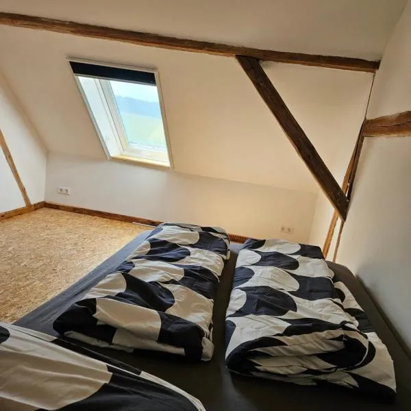카멘츠에 위치한 호텔 Unterkunft , Ferienwohnung auf dem Land, Monteurswohnung