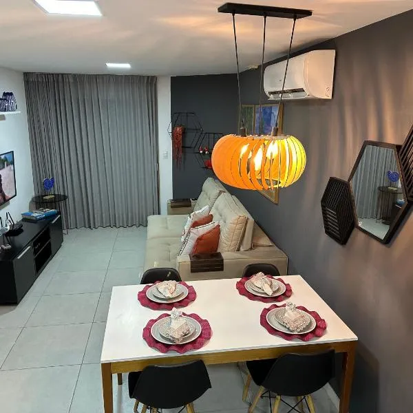 Apt hotel praia Guarajuba condominio Porto Smeralda praia excluisiva, hôtel à Guarajuba