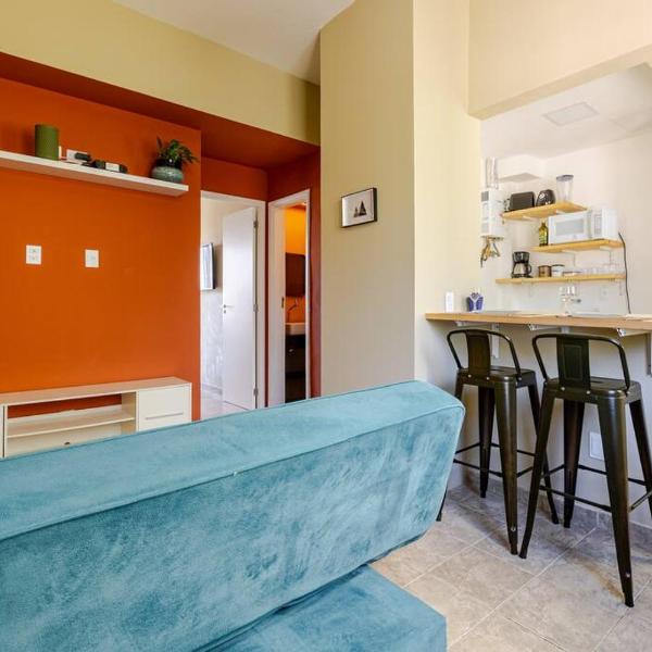 Studio Lapa: quarto e sala com varandinha! - Foto 3