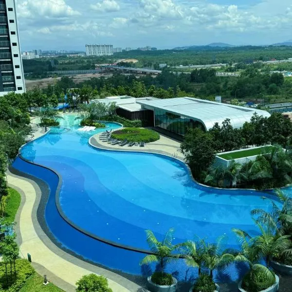 Splash Mania Homestay, Bandar Gamuda Cove, 42700 Banting, Selangor、バンティングのホテル