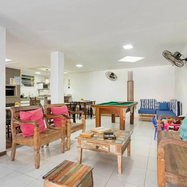 Casa Aconchego Canasvieiras ,11 quartos ,11 banheiros 500 m do mar ,churrasqueira - Foto 4