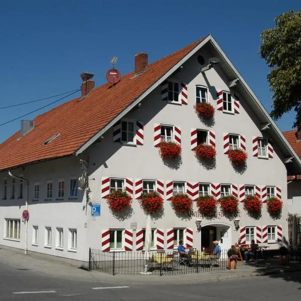 Gasthaus zur Post, hotel v destinaci Waal