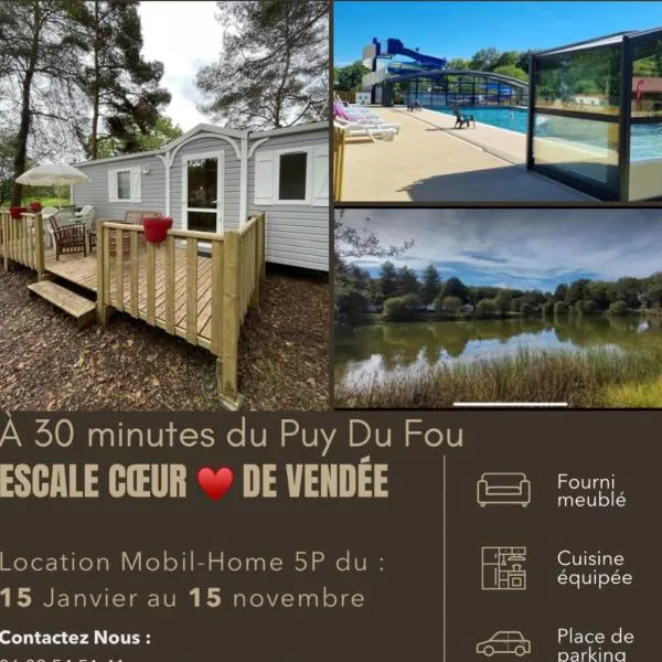 Escale Cœur De Vendée, hotel in La Boissière-de-Montaigu