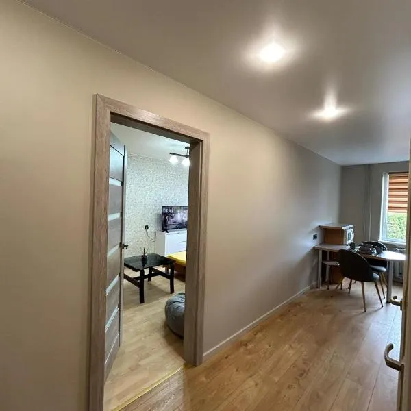 Vieno kambario apartamentai Telšiuose, hotel in Telšiai
