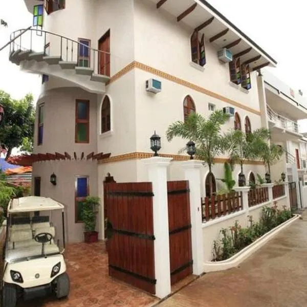 Casablanca Boracay 4 bedroom Villa Stn 1 with private pool, hotel Boracayban
