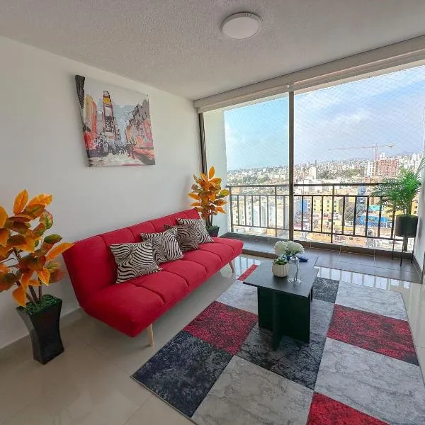 Apartamento exclusivo con terraza privada, ξενοδοχείο στη Λίμα