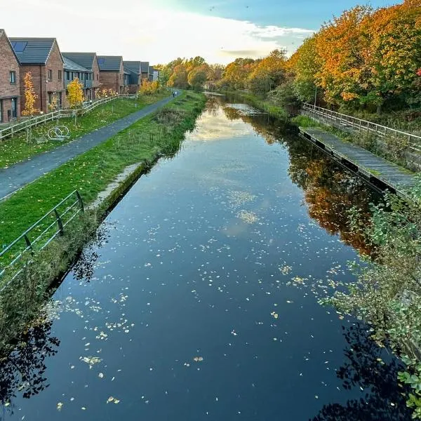 Newbuild Riverview 3BDR House near Glasgow, hotel v destinaci Dalmuir