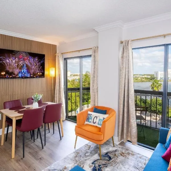 Lakeview 2 suites 6 min to New EPIC Universe, hotel v Orlandu