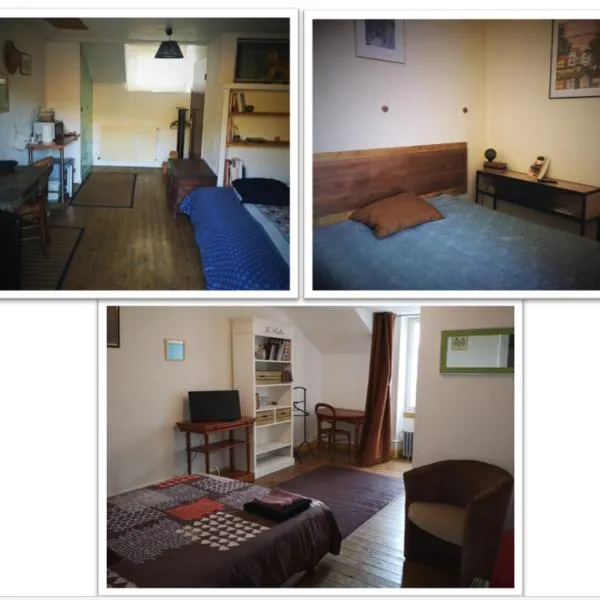 Chambres avec salle de bains et cuisine en centre ville Argenton sur Creuse – hotel w mieście Argenton-sur-Creuse