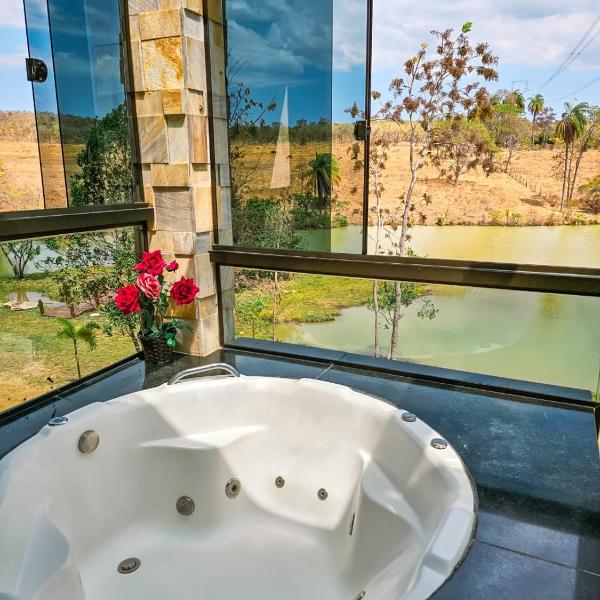 Chalé/Loft com hidromassagem defronte Lagoa na Serra do Cipó - Foto 3