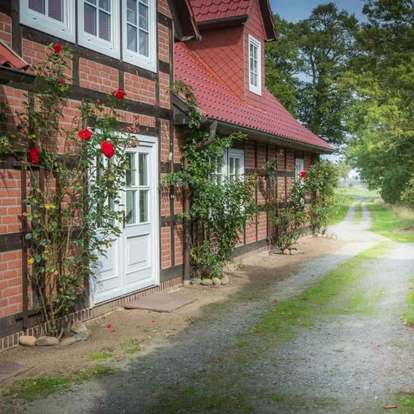 Landhaus Elbeflair Apartment bei Dömitz, hotel v destinaci Lenzerwische