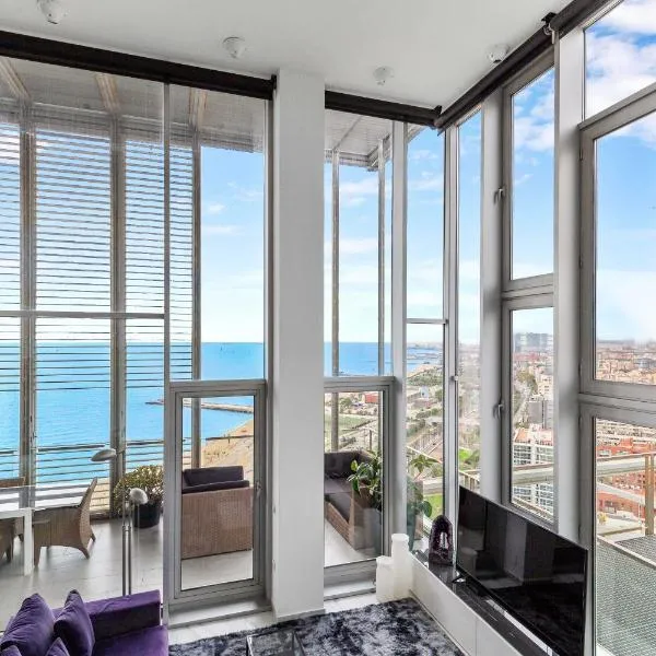 Penthouse With The Best Views!, hotel i Barcelona