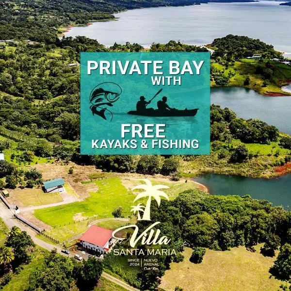 Villas Santa Maria - Private Bay Lake Arenal, hotel v destinaci Nuevo Arenal