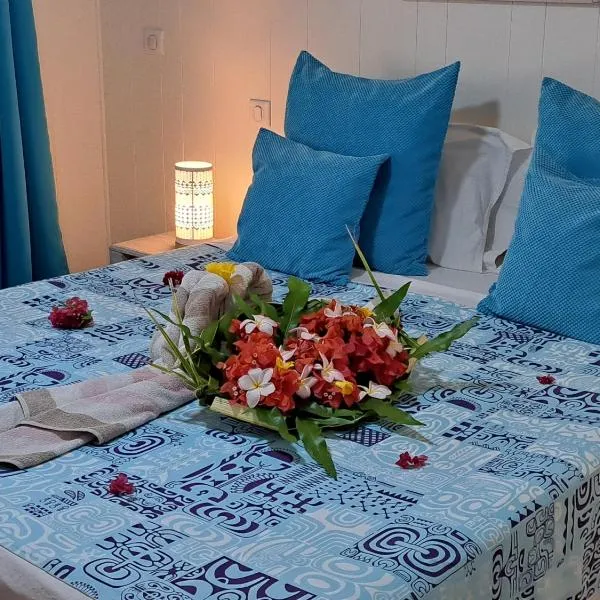 Moana Breeze Rangiroa - Rental car included - Air conditioning - WI-Fi, hotel v destinaci Tiputa